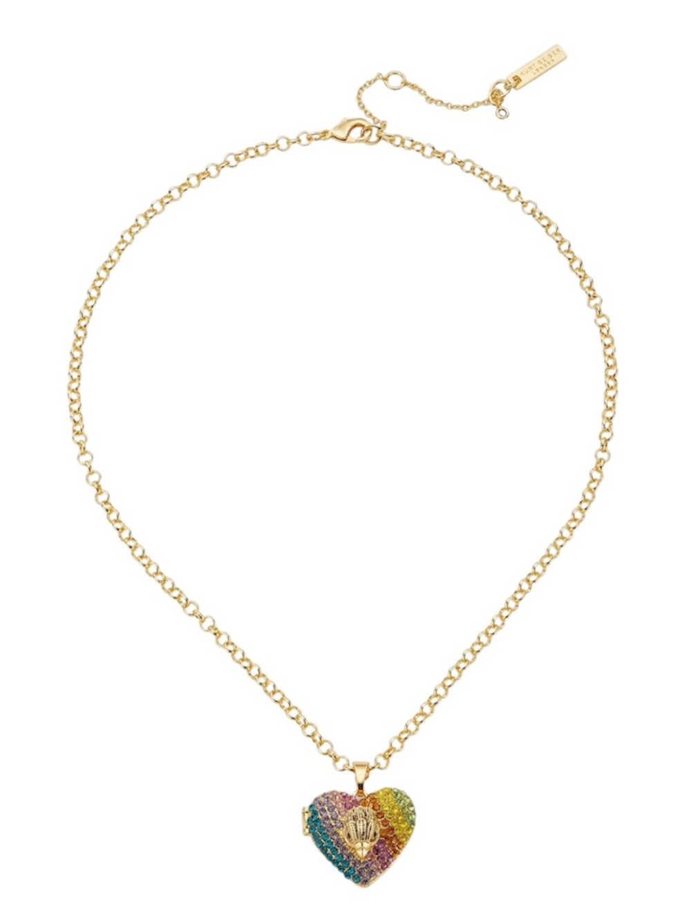 KURT GEIGER LONDON 
LARGE HEART LOCKET